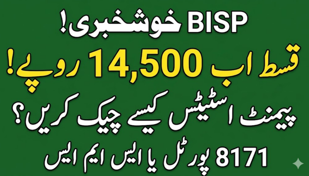 BISP 14500 Payment Status